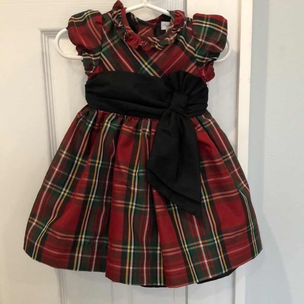 Ralph Lauren Tartan Plaid Christmas Dress
